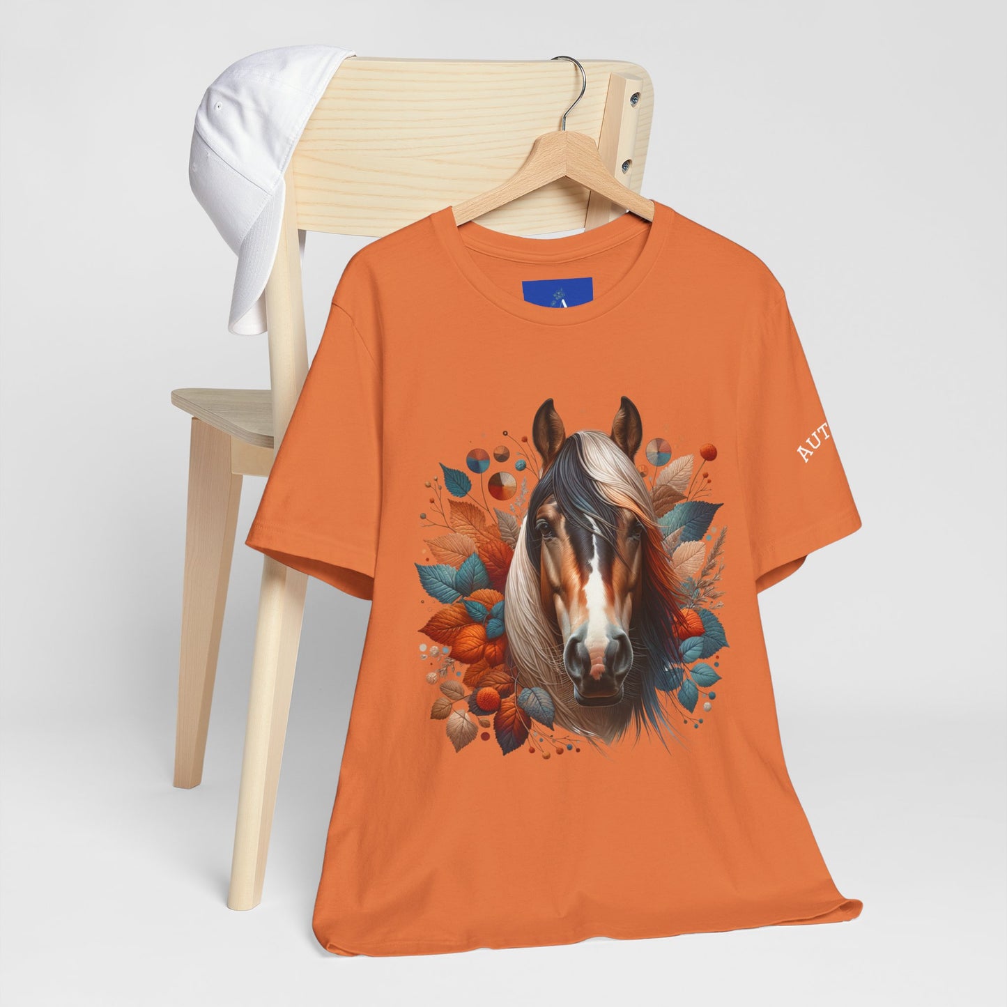 Horse Tee with Fall Autumn Colors