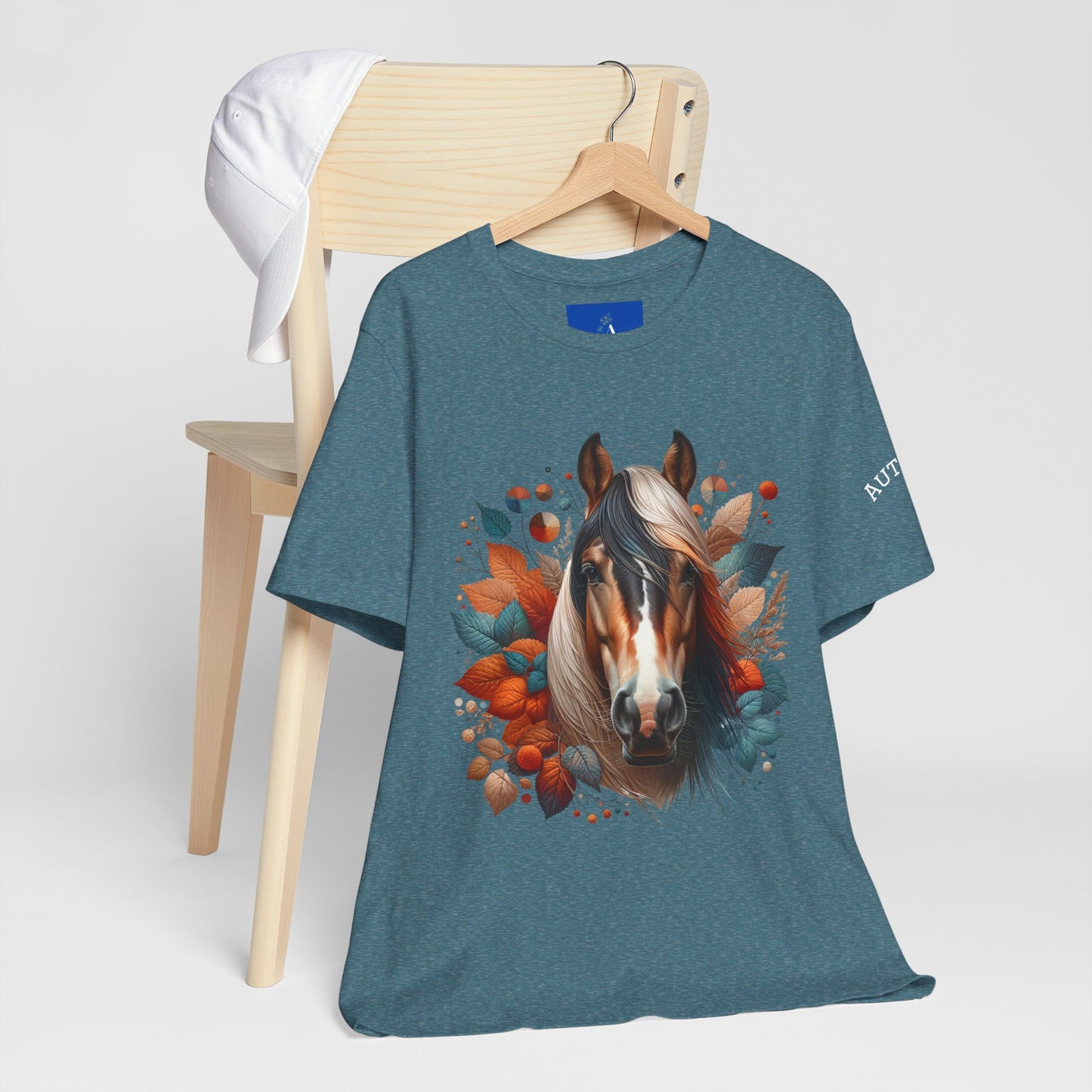 Horse Tee with Fall Autumn Colors