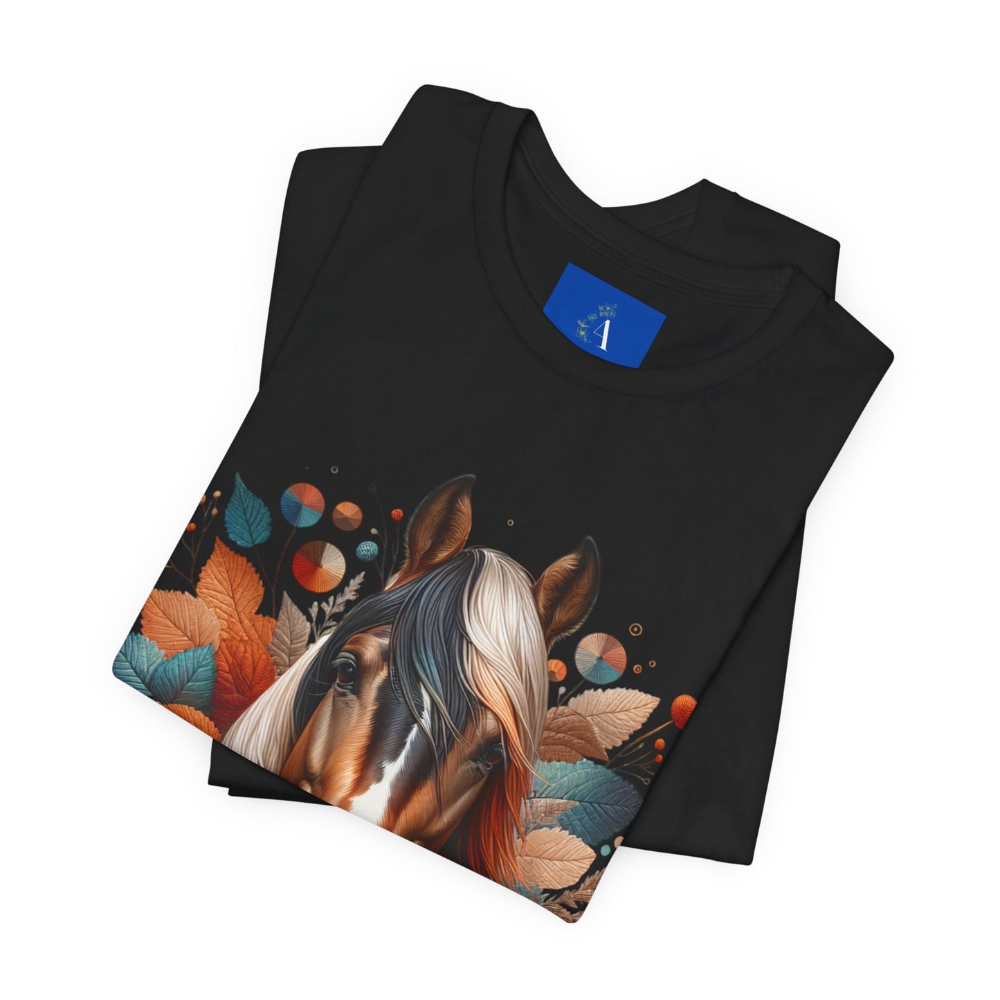 Horse Tee with Fall Autumn Colors
