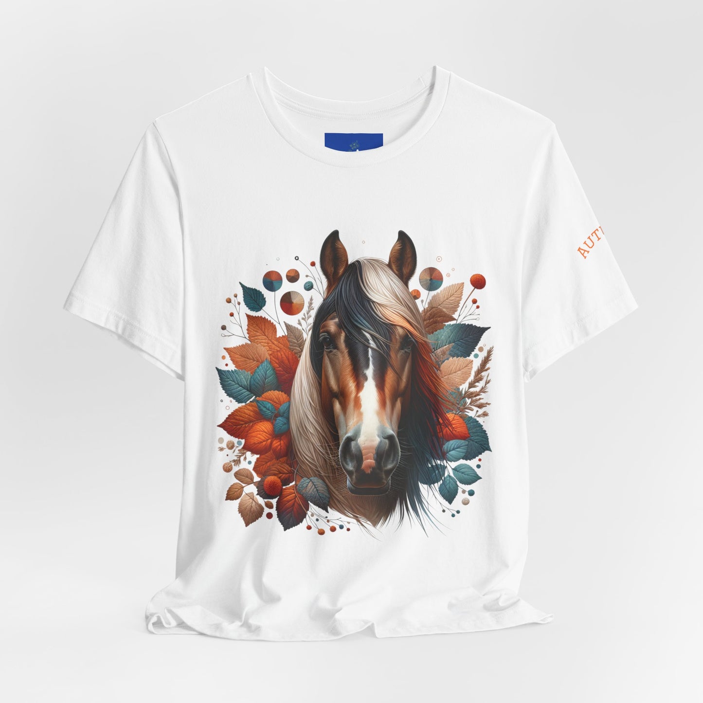 Horse Tee with Fall Autumn Colors