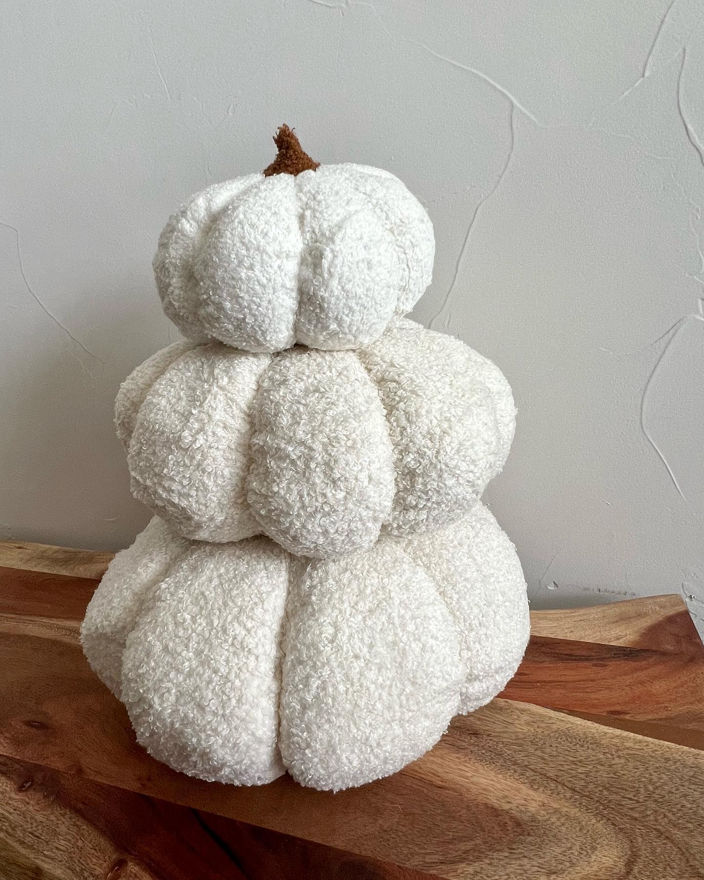 Cozy coastal pumpkin pillows