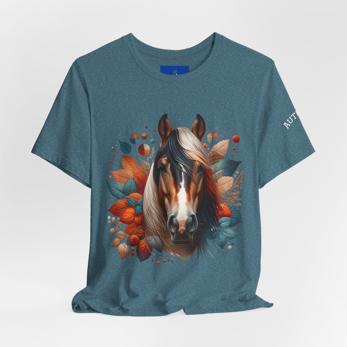 Horse Tee with Fall Autumn Colors