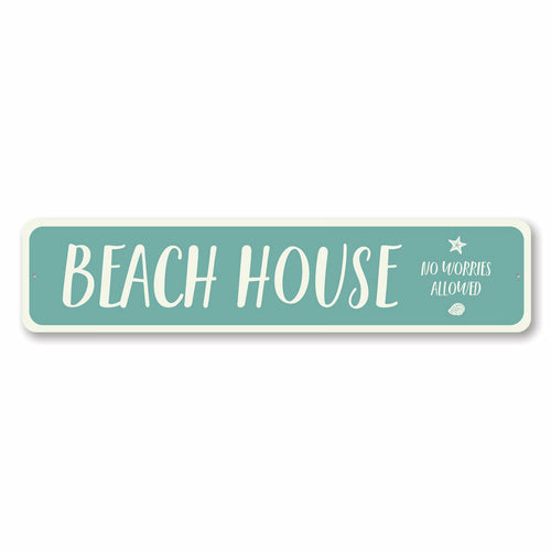 Coastal Beach House Sign