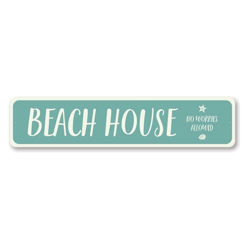 Coastal Beach House Sign