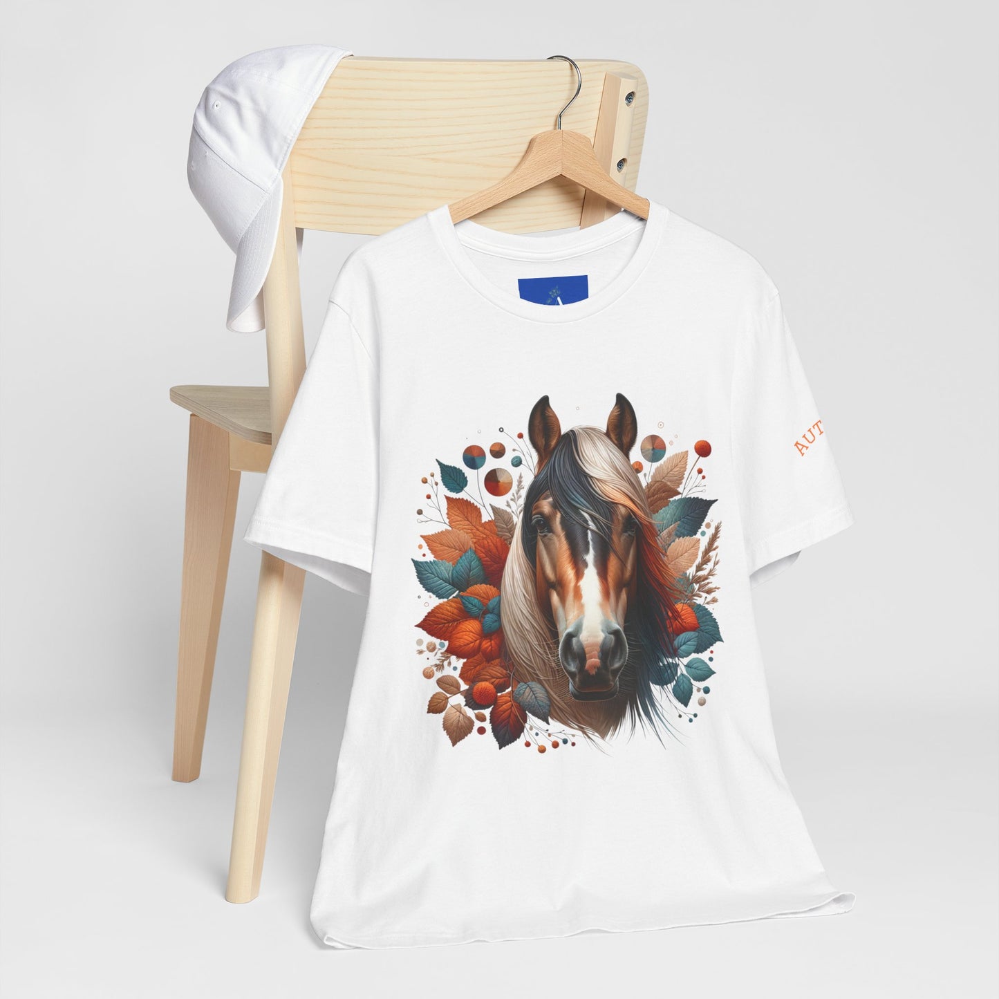 Horse Tee with Fall Autumn Colors