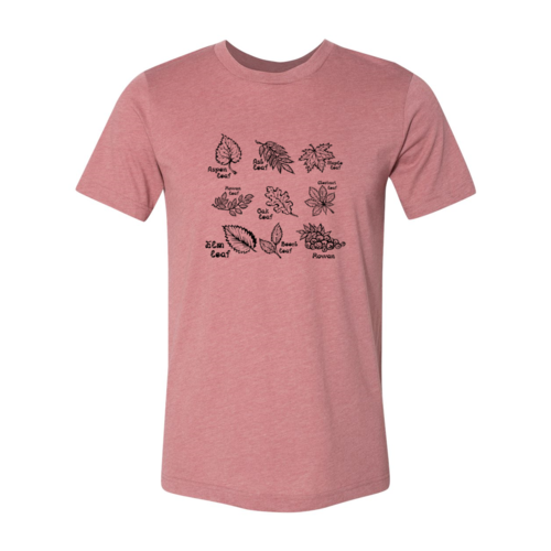 DT0313 Drawn Fall Leaves Shirt