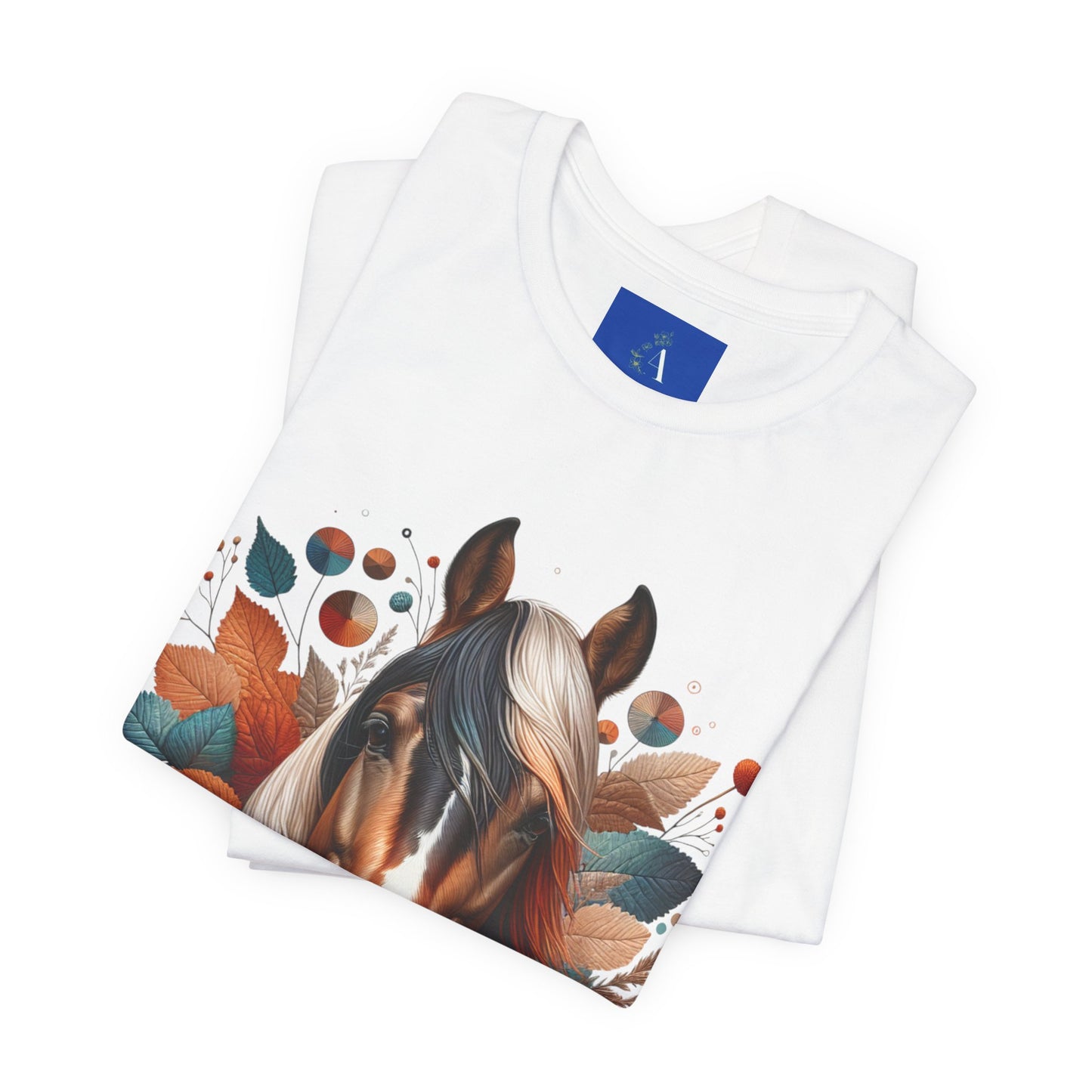 Horse Tee with Fall Autumn Colors