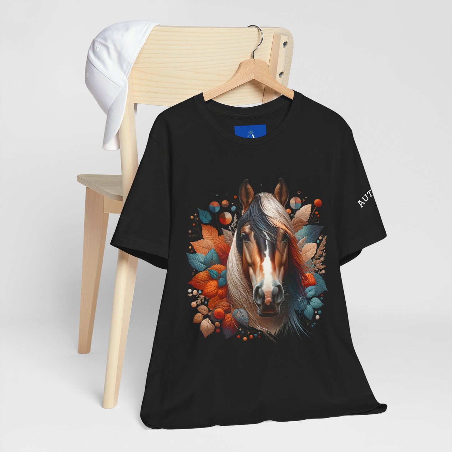 Horse Tee with Fall Autumn Colors