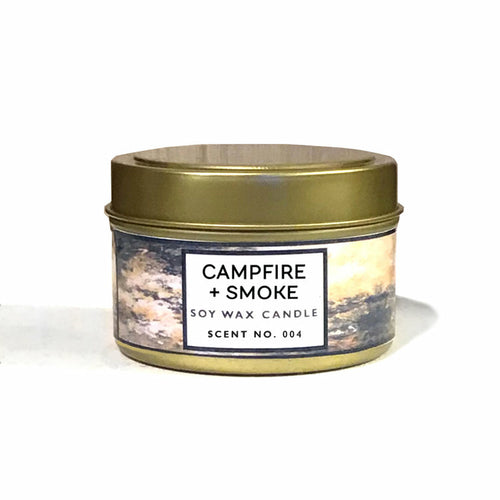 Campfire + Smoke Soy Wax Candle - ArtElement