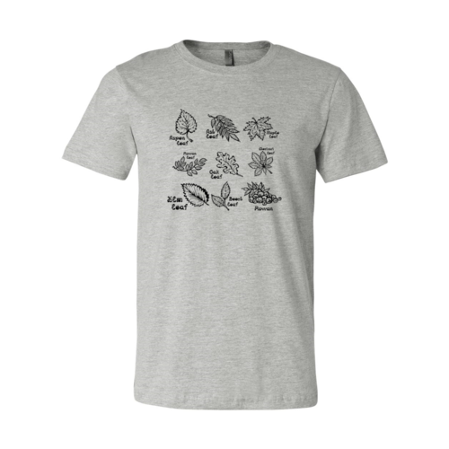 DT0313 Drawn Fall Leaves Shirt