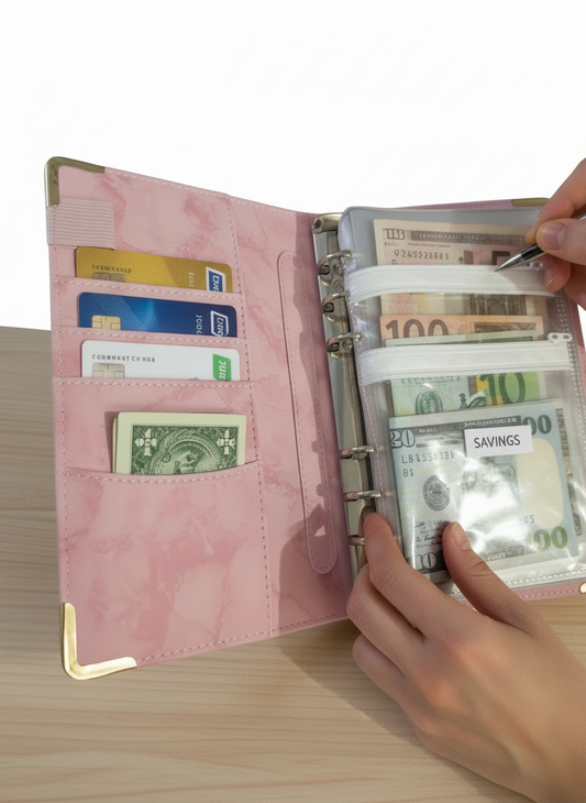 Envelope Savings Book - Banknote Album & Money Organizer