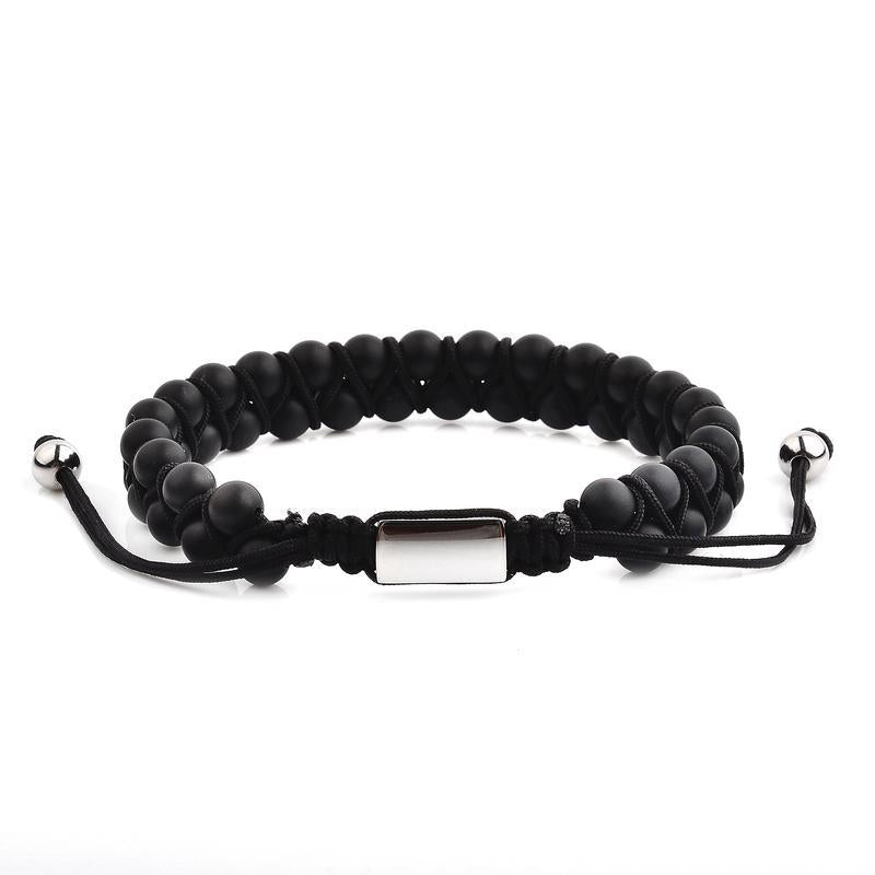Adjustable beaded bracelet designed for modern, effortless style