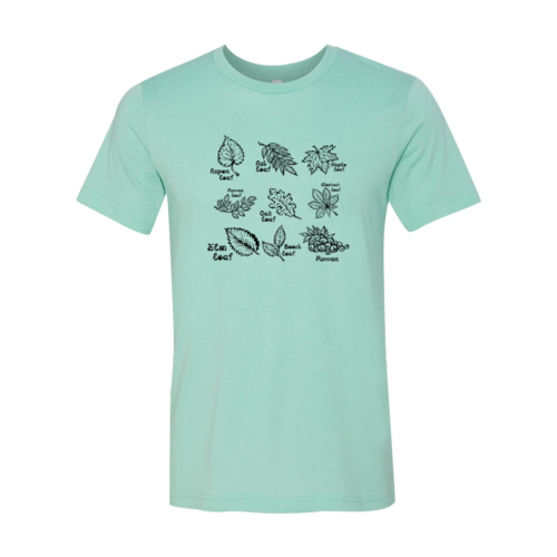 DT0313 Drawn Fall Leaves Shirt