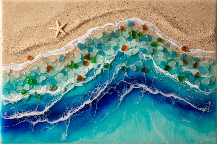 Sea Glass Artwork