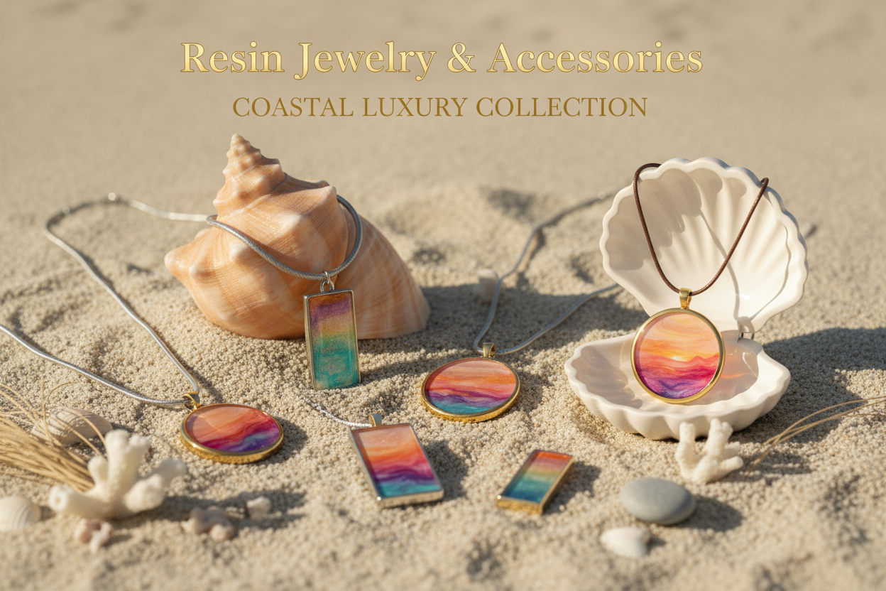 Resin Jewelry & Accessories Banner
