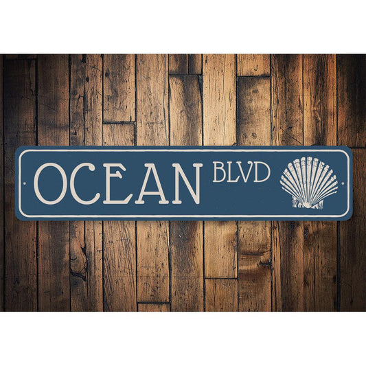 Ocean Blvd Sign