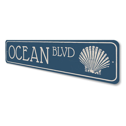 Ocean Blvd Sign