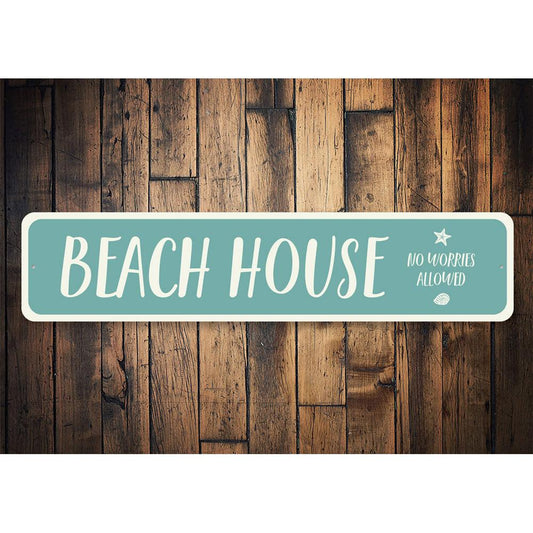 Coastal Beach House Sign