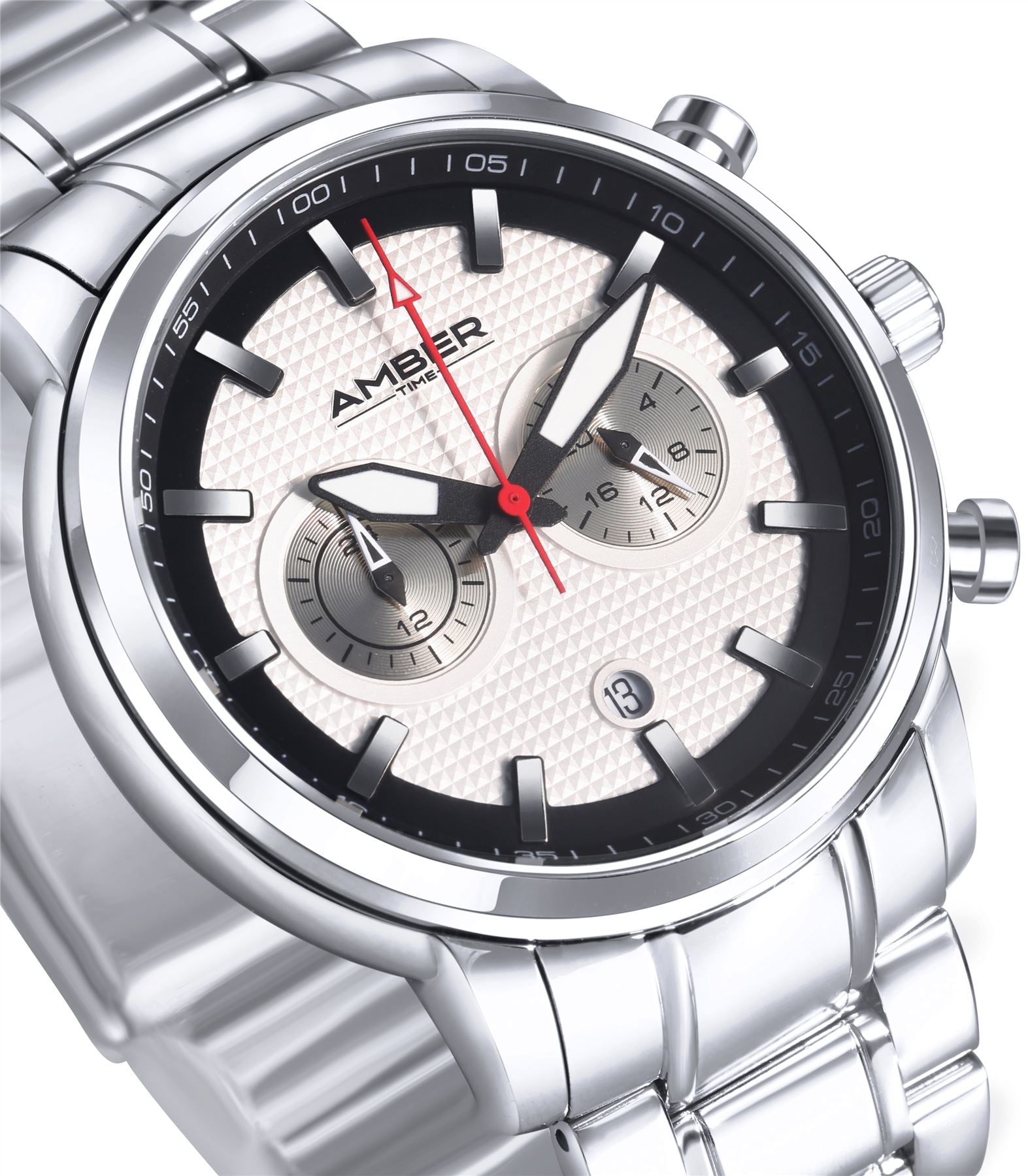 Amber Time watch designed for durability and timeless style