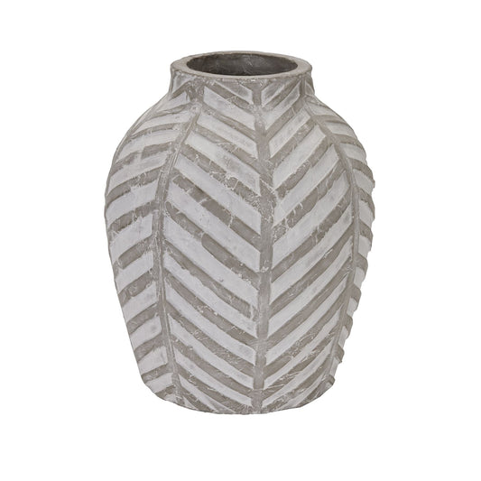 Minimalist decor featuring the Bloomville Stone Vase as a standalone statement piece.
