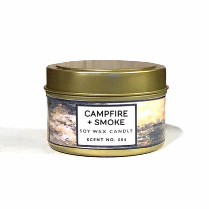 Campfire + Smoke Soy Wax Candle - ArtElement 