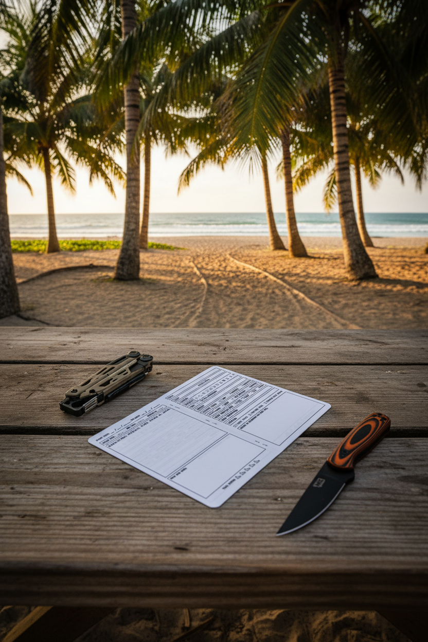 Hiker's Log Book