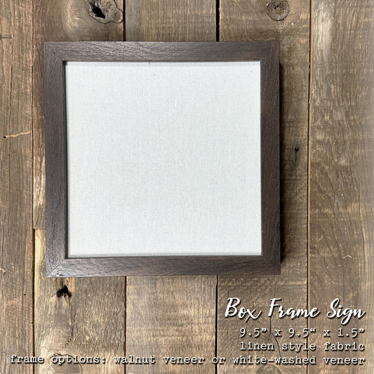 All Things Fall - Framed Sign