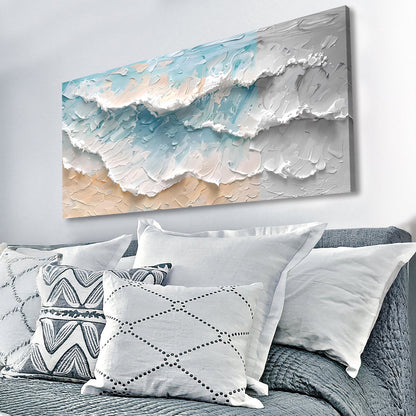 Blaue Ozean Küstenwandkunst