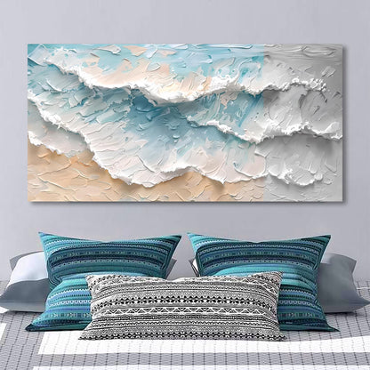 Blaue Ozean Küstenwandkunst