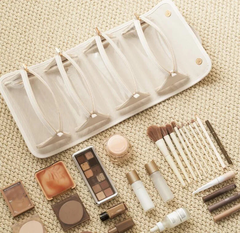 Detachable Cosmetic Bag Portable Large Capacity 4 in 1 Makeup Bags - ArtElement 