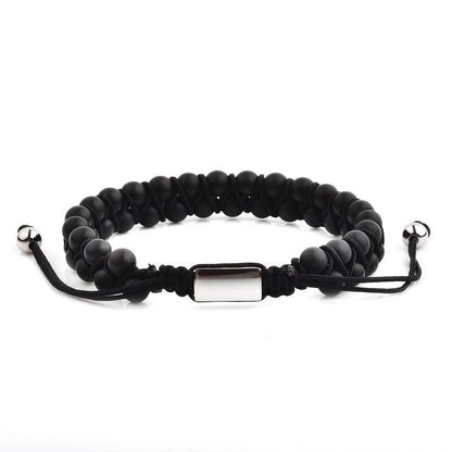 Adjustable beaded bracelet designed for modern, effortless style