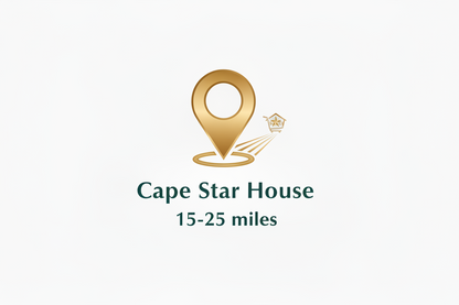 Cape Star House S&D – Curbside Pickup & Delivery (Zone 3: 15–25 miles)