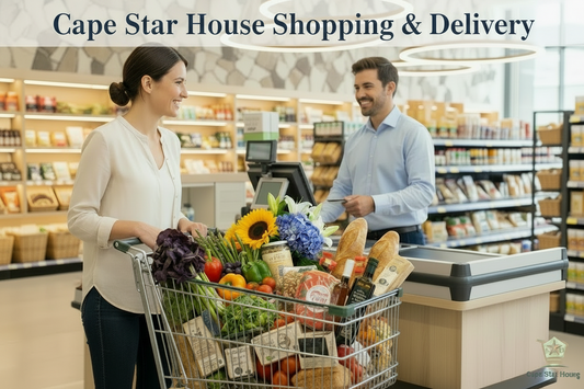 Cape Star House S&D –  Personal Shopping + Delivery 1-35 items