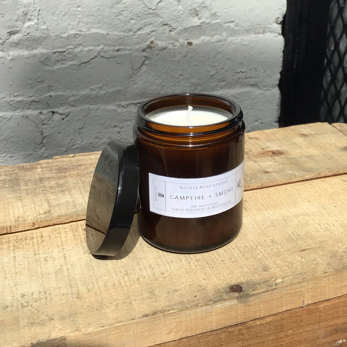 Campfire + Smoke Soy Wax Candle - ArtElement 