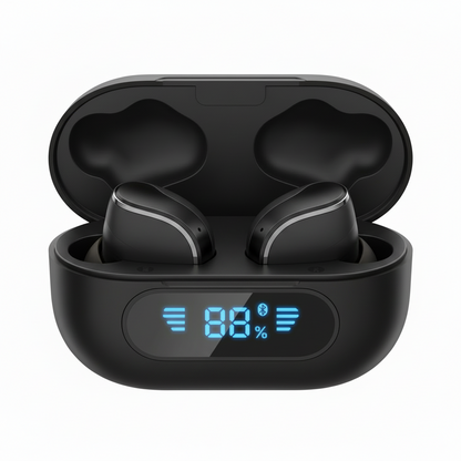 Premium Wireless Earbuds - Ocean Blue